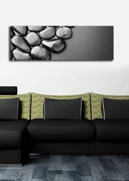 Hanah Home Obraz s led osvetlením Stone 90x30 cm