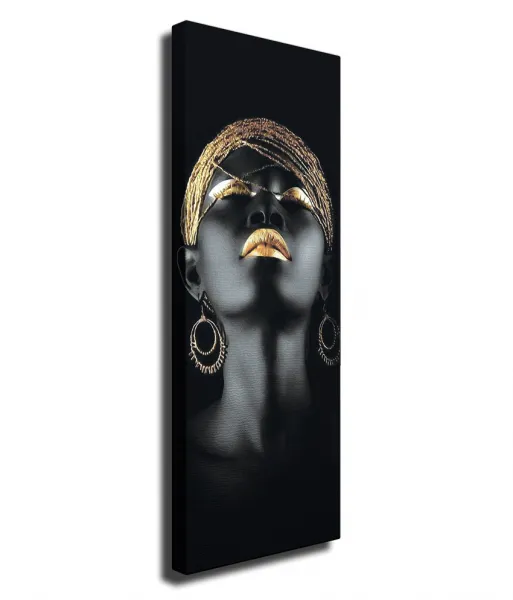 Hanah Home Obraz Africká žena 30x80 cm