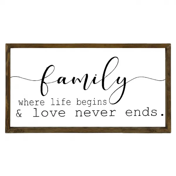 Hanah Home Obraz Family 25x50 cm