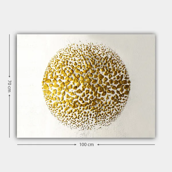 Hanah Home Obraz GOLDEN BALL 70x100 cm