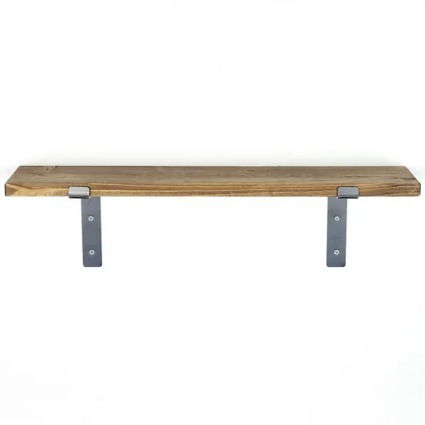 Kalune Design Nástěnná police LAM 60 cm ořech