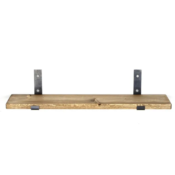 Kalune Design Nástěnná police LAM II 60 cm ořech