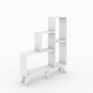 Kalune Design Knižnica Nisano biela