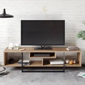 Kalune Design TV stolek ASAL 150 cm dub/černý