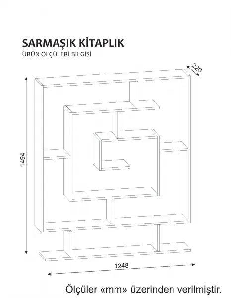 ASIR Knižnica SARMASIK wenge