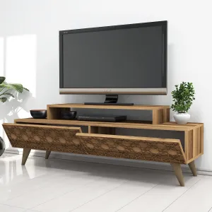 Kalune Design TV stolek CITY 140 cm ořech