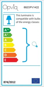 Opviq Stropné svietidlo Elmas III čierne