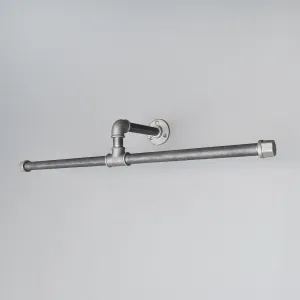 Kalune Design Nástenný vešiak BORURAF 60 cm čierny