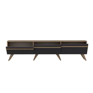 Kalune Design TV stolek AMSTERDAM 180 cm antracitový