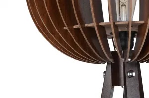 Opviq Stojacia lampa Floor II 145 cm hnedá