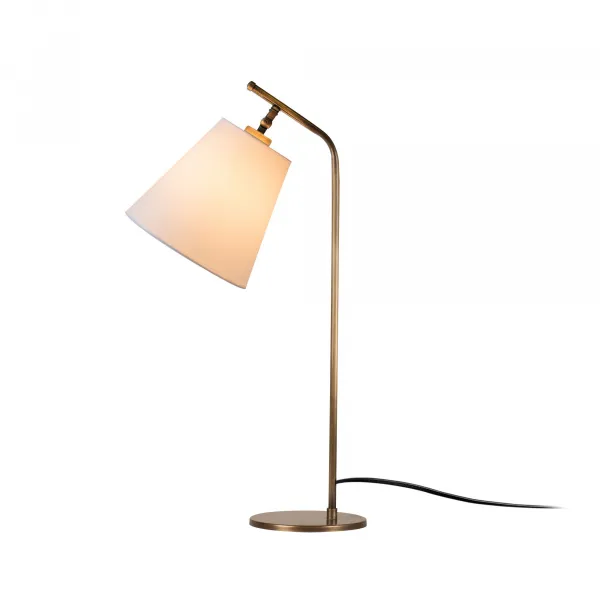 Opviq Stolová lampa Salihini biela