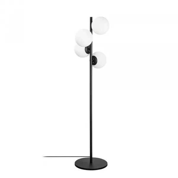 Opviq Stojacia lampa Faze 130 cm čierna