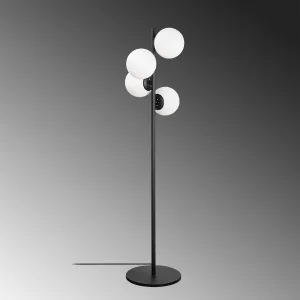 Opviq Stojacia lampa Faze 130 cm čierna