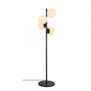 Opviq Stojacia lampa Faze 130 cm čierna