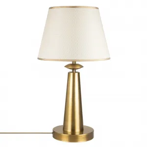 Opviq Stolová lampa Pardo biela