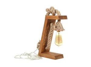 Opviq Stolová lampa Kenos hnedá