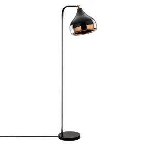 Opviq Stojacia lampa Yıldo 120 cm čierno-medená