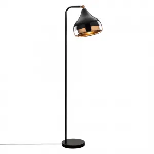Opviq Stojacia lampa Yıldo 120 cm čierno-medená