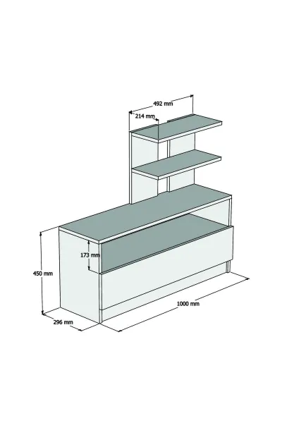 Kalune Design Botník AIRY ořech