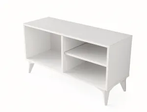 Kalune Design TV stolek ZISINO 100 cm bílý
