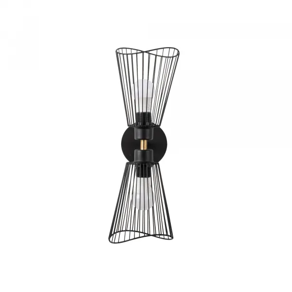Opviq Nástenná lampa Zeyno čierna
