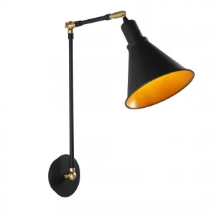ASIR Nástenná lampa BERCESTE čierna