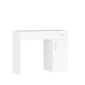 Kalune Design Toaletný stolík INCI 74 cm biely