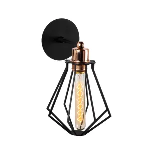 Opviq Nástenná lampa Oylat I čierna