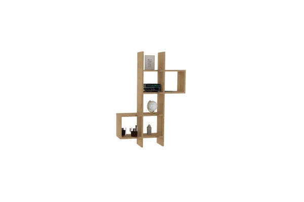 Kalune Design Nástěnná police KENO safír