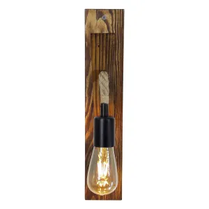 Opviq Nástenná lampa Aplik II hnedá
