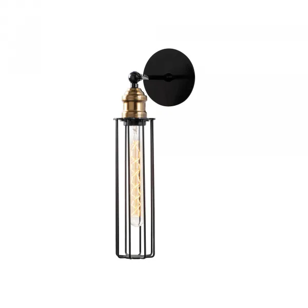 Opviq Nástenná lampa Zumra čierna