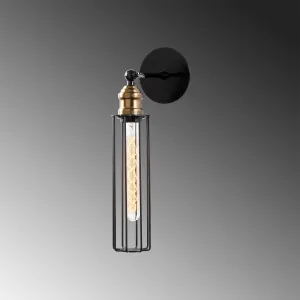 Opviq Nástenná lampa Zumra čierna