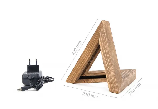 ASIR Stolová lampa KN02 hnedá