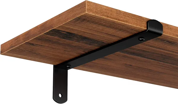 SONGMICS Súprava políc Vasagle Murali 2 ks 60x20 cm hnedá