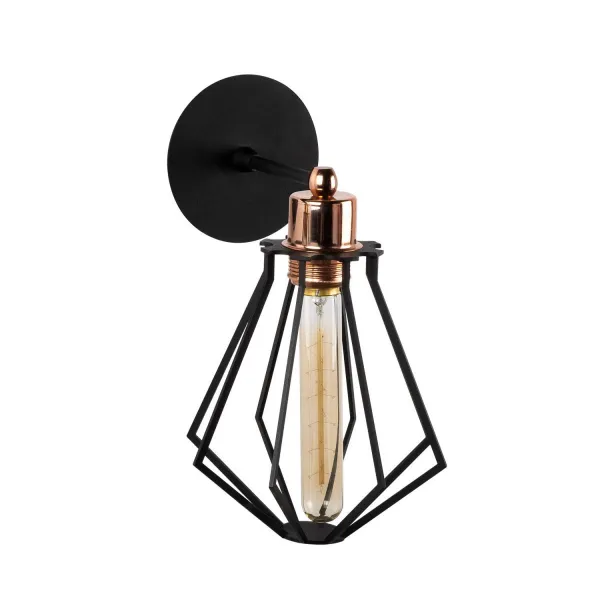 Opviq Nástenná lampa Oylat I čierna