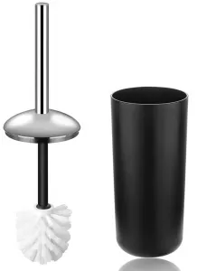 Sada 6 kúpeľňových doplnkov Flores black