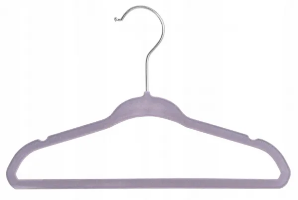 Sada 30 kusov velúrových vešiakov Mini Girl