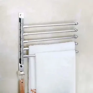 Kúpeľňový držiak na uteráky ONTI chróm
