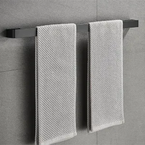 Kovový nástenný vešiak Kasos 40 cm čierny loft