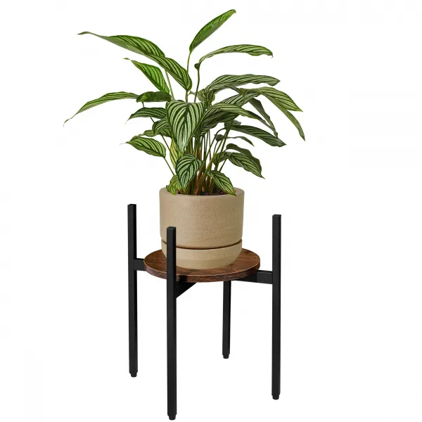 Torre Rustic 40 cm podkrovný stojaci záhon čierny