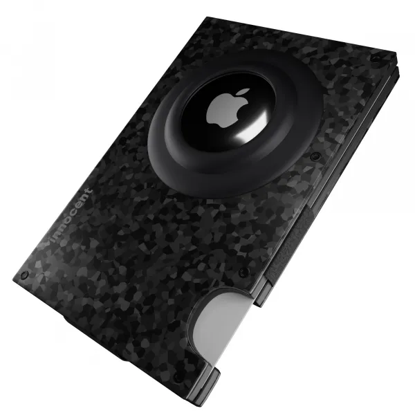 Innocent Smart AirTag Wallet - Forged Carbon Black