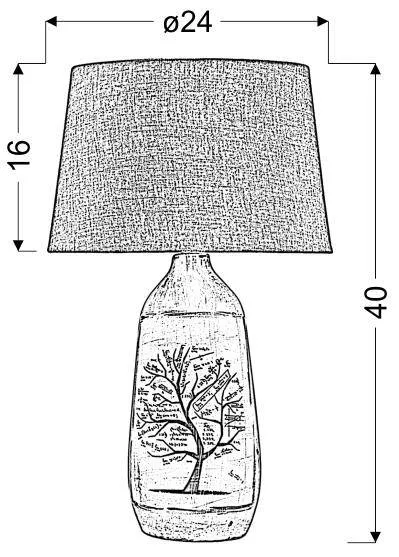 Stolová lampa WALIA Candellux