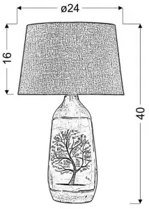Stolová lampa WALIA Candellux