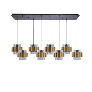 Závesná lampa SPIEGA 8xE27 Candellux
