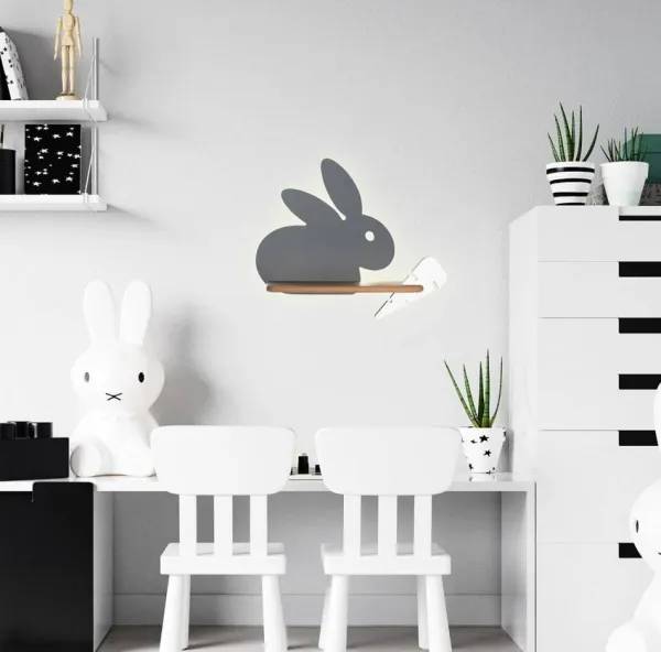 Detská nástenná lampička RABBIT LED Candellux