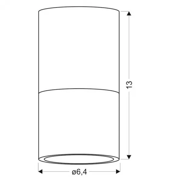 Stropné svetlo TUBA Candellux