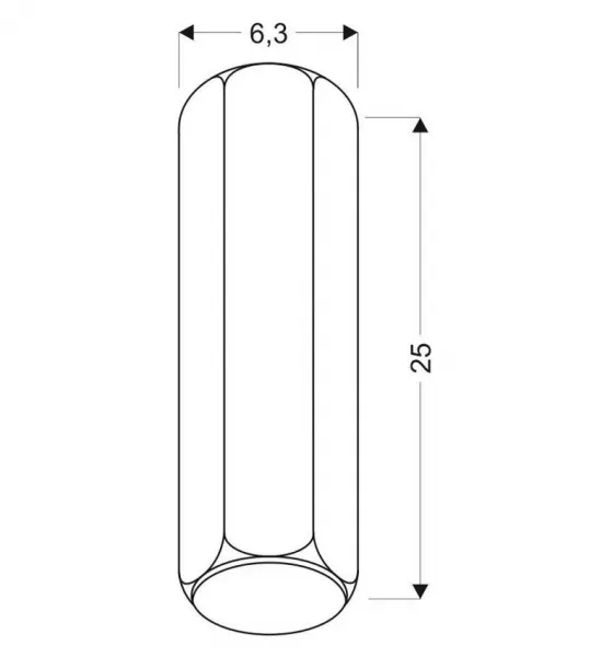 Stropné svetlo TUBA Candellux