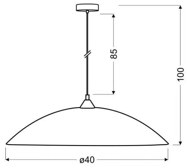 Závesná lampa YOUNG Candellux