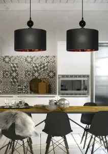 Závesná lampa MELBA 1xE27