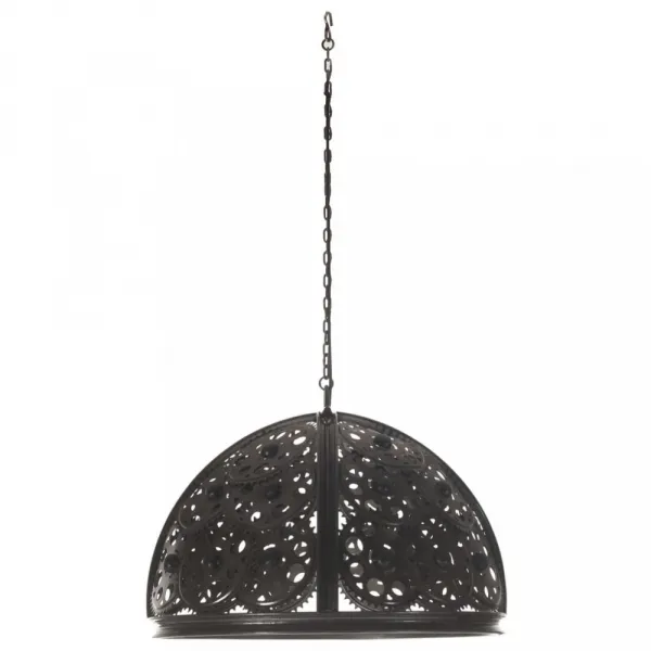 Závesná lampa čierna Dekorhome 45 cm